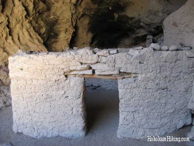 Entry at the upper section of ruins